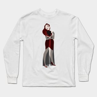 Vampire woman Long Sleeve T-Shirt